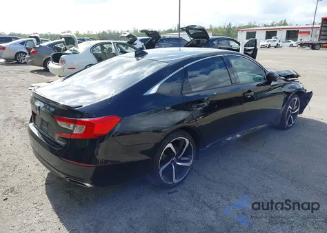 2020 Honda Accord Sport from USA, damaged, VIN 1HGCV1F33LA082182